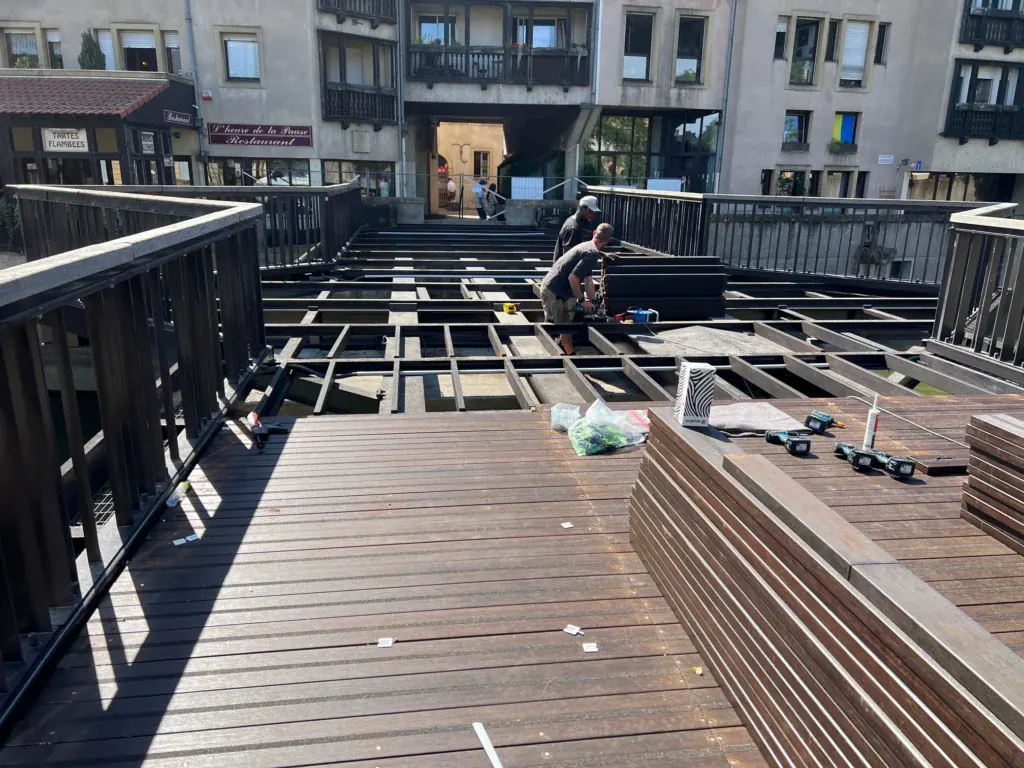 PASSERELLE DES ROCHES METZ METROPOLE