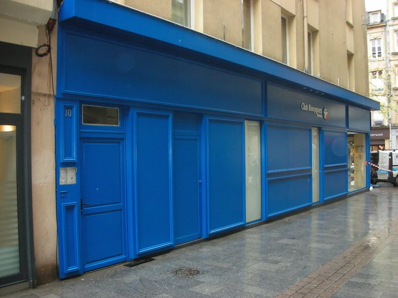 Façade de magasin Bouygues Telecom à Metz