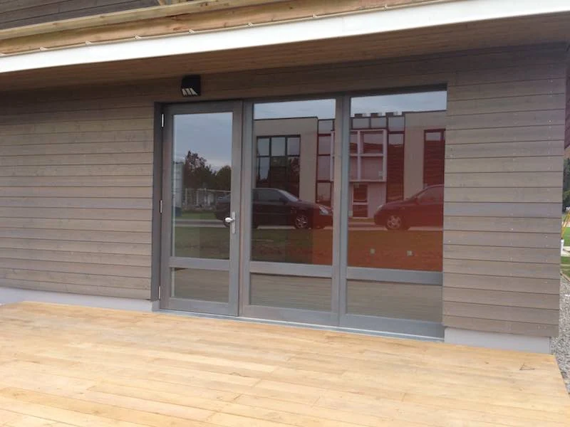 Fenêtres bois bureaux ONF à Metz