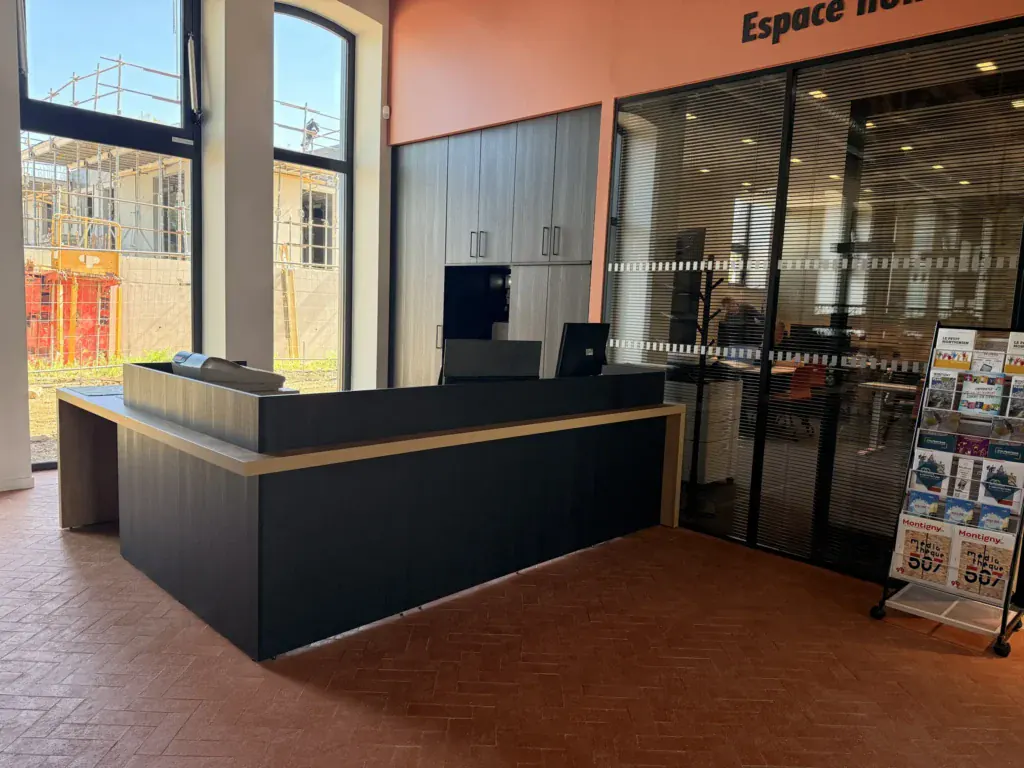 Agencement Médiathèque Montigny