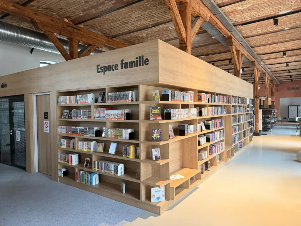 Agencement Médiathèque Montigny