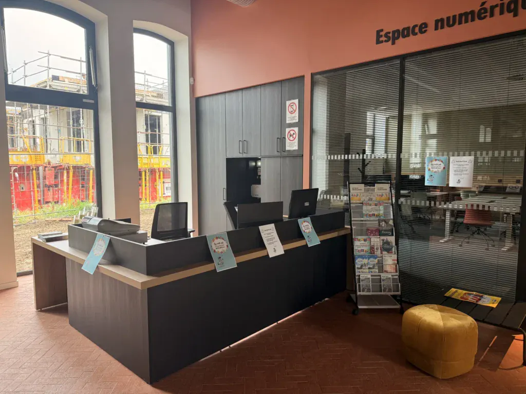 Agencement Médiathèque Montigny