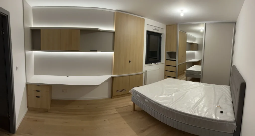 Agencement de chambre pour particulier