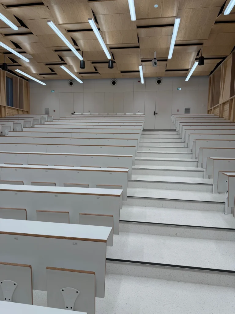 Agencement Université Lorraine - Amphi Roblot